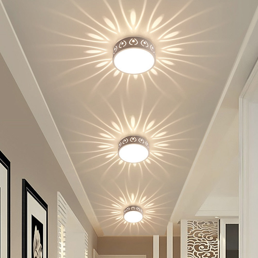 Modern Surface Mount Round LED Ceiling Light